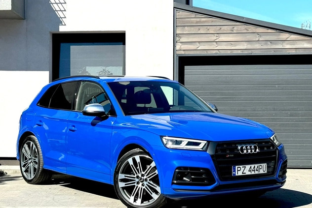 Audi SQ5 cena 179900 przebieg: 73000, rok produkcji 2018 z Łódź małe 742